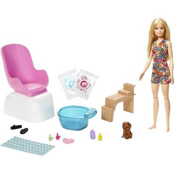 Barbie Cute 'n' Cozy Café Doll And Playset, 21 Accessories With Color  Change Teapot (target Exclusive) : Target
