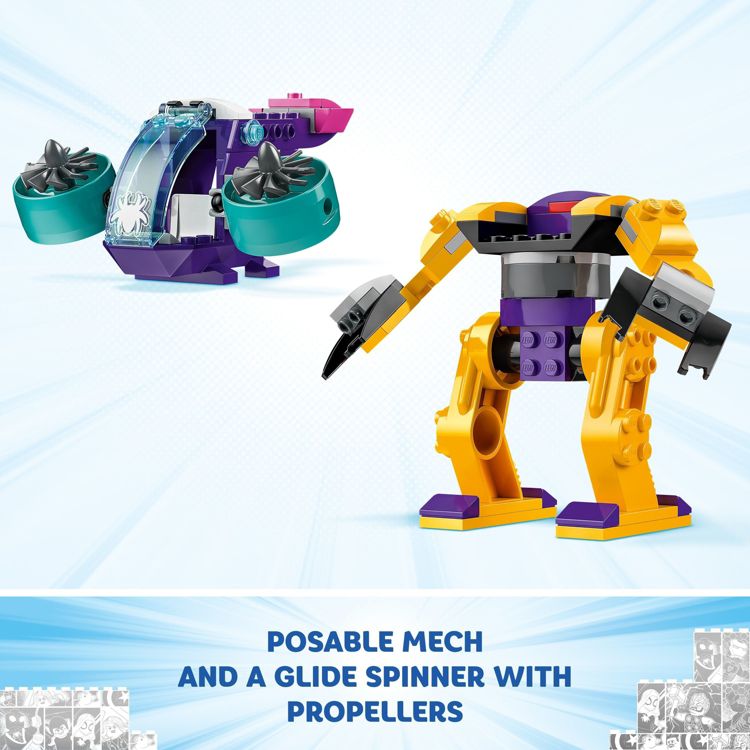 LEGO Marvel Team Spidey Web Spinner Headquarters Spider-Man Toy 10794 ...