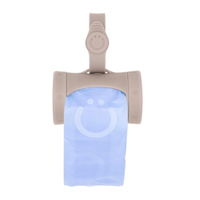 Image of Ubbi On The Go Bag Dispenser - Taupe