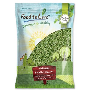 Green Split Peas - by Food To Live - 1 of 4