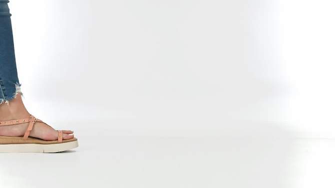 Journee Collection Womens Lindsay Tru Comfort Foam Buckle Platform Sandals, 2 of 11, play video