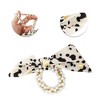 Unique Bargains Grace Rhinestones Bow Ribbon Hair Elastic Band 1 Pc - 3 of 4
