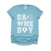 Simply Sage Market Soccer Game Day Flower Short Sleeve Tee - 2 of 4