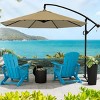 DSVIMOY Patio Umbrellas, Outdoor Market Hanging Umbrella, Patio Outdoor Umbrella with Crank Handle - 3 of 4