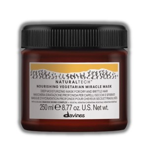 Davines NaturalTech Nourishing Vegetarian Miracle Mask | Deeply nourishing action on dry and brittle hair (8.77 oz) - 1 of 2