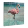 Stupell Industries Layered Flamingo Bird Portrait, 17" x 17" - 3 of 4