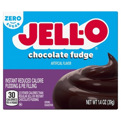 JELL-O Instant Sugar Free-Fat Free Chocolate Fudge Pudding &#38; Pie Filling - 1.4oz