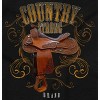Men's Country Strong Western Rodeo Cowgirl Graphic T Shirt Brisco Brands - 3 of 4