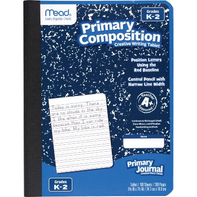 Photo 1 of (12 PACK) Mead 100 Sheet Primary Composition Book 9.75 x 7.5