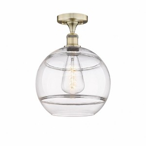Rochester - 1 Light Semi-Flush Mount In Industrial Style-13.5 Inches Tall and 12 Inches Wide - 1 of 1