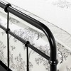 Queen Plenny Metal Platform Bed Black - South Shore - 3 of 4