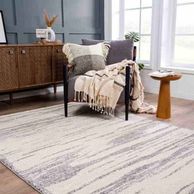 Hauteloom Lave Bone & Taupe Area Rug