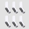 Hanes Premium Men's X-temp Ultra Cushion Crew Socks 6pk : Target