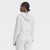 Women's Fleece Full Zip Hooded Sweatshirt - All In Motion™ - 2 of 4