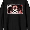 Shaman King Yoh Close Up Crew Neck Long Sleeve Men's Black Sweatshirt - 3 of 3