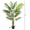 Costway 5Ft Artificial Phoenix Palm Tree Plant for Indoor Home Office Decoration - 2 of 4