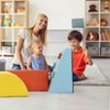 Toddler Climbing Toys,Lightweight Indoor Climbing Set ，5-Piece Foam Climbing Blocks for Crawling and Sliding, Colorful Play Equipment - 2 of 4