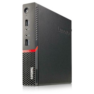 Lenovo Thinkcentre M900 USFF Desktop Intel Core i5 2.50 GHz 8GB Ram 256GB SSD W10P - Manufacturer Refurbished - 1 of 2