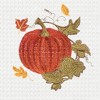 C&F Home Red Autumn Embroidered Waffle Weave Thanksgiving Kitchen Towel - 3 of 4