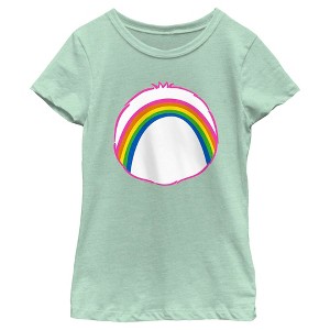 Girl's Care Bears Cheer Bear Costume T-Shirt - 1 of 4