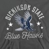 Dickinson State University Official Blue Hawks Adult Pull-Over Hoodie - 2 of 4