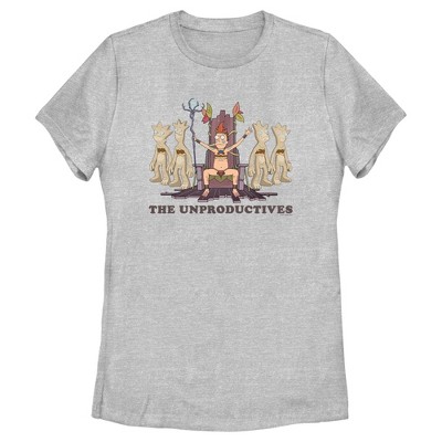 Women's Rick And Morty Jerry and The Unproductives T-Shirt