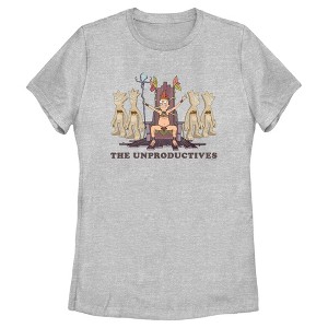 Women's Rick And Morty Jerry and The Unproductives T-Shirt - 1 of 4