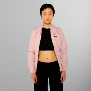 Members Only Women's Classic Iconic Racer Jacket ( Slim Fit ) - 1 of 4
