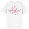 Looney Tunes Tweety My Tweet Heart Crew Neck Short Sleeve Women's White T-shirt - 3 of 4