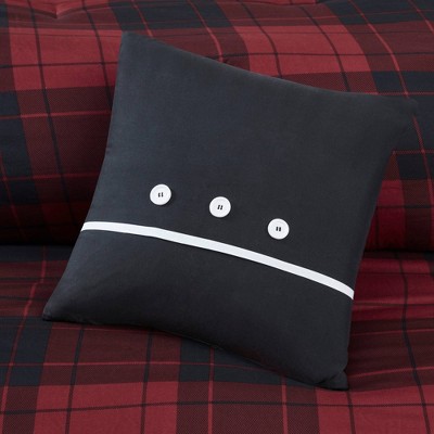 Twin Black Microfiber Reversible Bed in a Bag Set