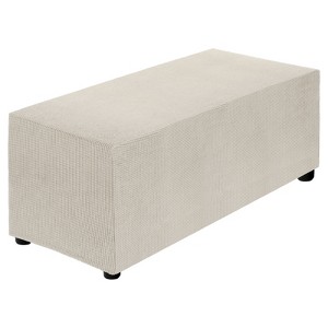 Unique Bargains Polyester Rectangular Stretchy Elastic Stool Cover - 1 of 4