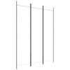 vidaXL 3-Panel Room Divider White 59.1"x78.7" Fabric - 2 of 4
