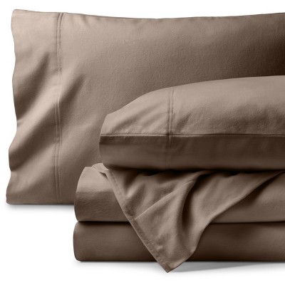 Organic Flannel Sheet Set by Bare Home