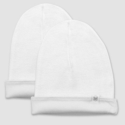 Honest Baby 2pk Organic Cotton Reversible Hat