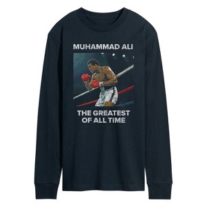 Men's - Muhammad Ali - The Greatest Of All Time Long Sleeve Graphic T-Shirt - 1 of 3
