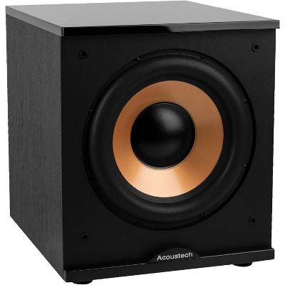 BIC 12" 500-watt max front fire with lacquer, 7 yr, woofer, 2 am