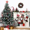 106pcs Christmas Shatterproof Tree Ball Ornaments Set, Delicate Decoration Baubles Craft Set for New Year Holiday Wedding Party Xmas Office Shop - 2 of 4