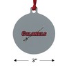 Nicholls State University Secondary Aluminum Holiday Christmas Tree Ornament - 3 of 4