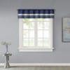 Polyoni Pintuck Light Filtering Striped Window Valance, Lightweight Textured Rod Pocket Top Valance for All Seasons - 4 of 4