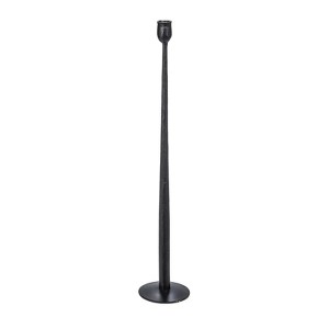 Storied Home Tall Hand-Forged Metal Taper Holder, Black - 1 of 4