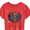 Women's - Marvel - Guardian Of Your Heart Valentine Short Sleeve Graphic T-Shirt - 2 of 4