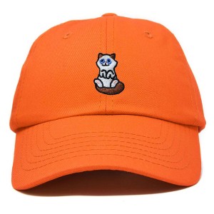 Dalix Ragdoll Cat Embroidered Cotton Dad Hat Cute Cat Lover Adjustable Baseball Cap for Everyday Style Womens - 1 of 4