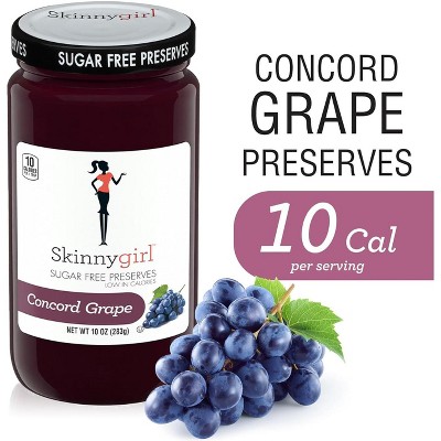 Skinnygirl Sugar Free Blackberry Preserves, 10 oz (Pack of 2)