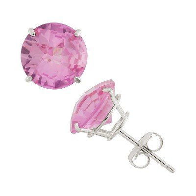 pink sapphire-white gold