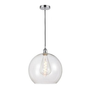 Athens - 1 Light Pendant In Industrial Style-17.38 Inches Tall and 13.75 Inches Wide - 1 of 1