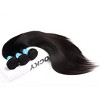 Unique Bargains Wigs Front Glueless Hair Free Part Hand Tied Swiss Lace - 3 of 4