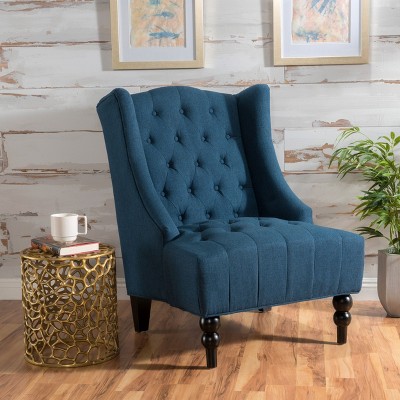 CAVINAS Elegant Wingback Accent Chair,Chairs Living Room with Armless Design,Perfect for Living Room,Office