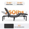 INFURNIC Beds Metal Platform Bed Frame, Bedstead Mattress Foundation With Headboard And And Footboard, Full Size, Brown, 77.5"*54.3"*39.3" - 4 of 4