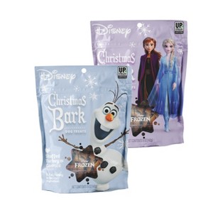Disney Holiday Collection Christmas Bark Frozen Variety Pack Dog Treats 5 oz, 2 Pack - 1 of 4