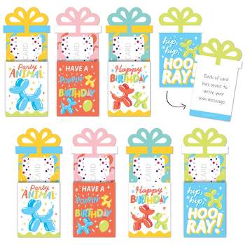 Big Dot of Happiness Support Small Business - Thank You Money and Gift Card  Sleeves - Nifty Gifty Card Holders - Set of 8